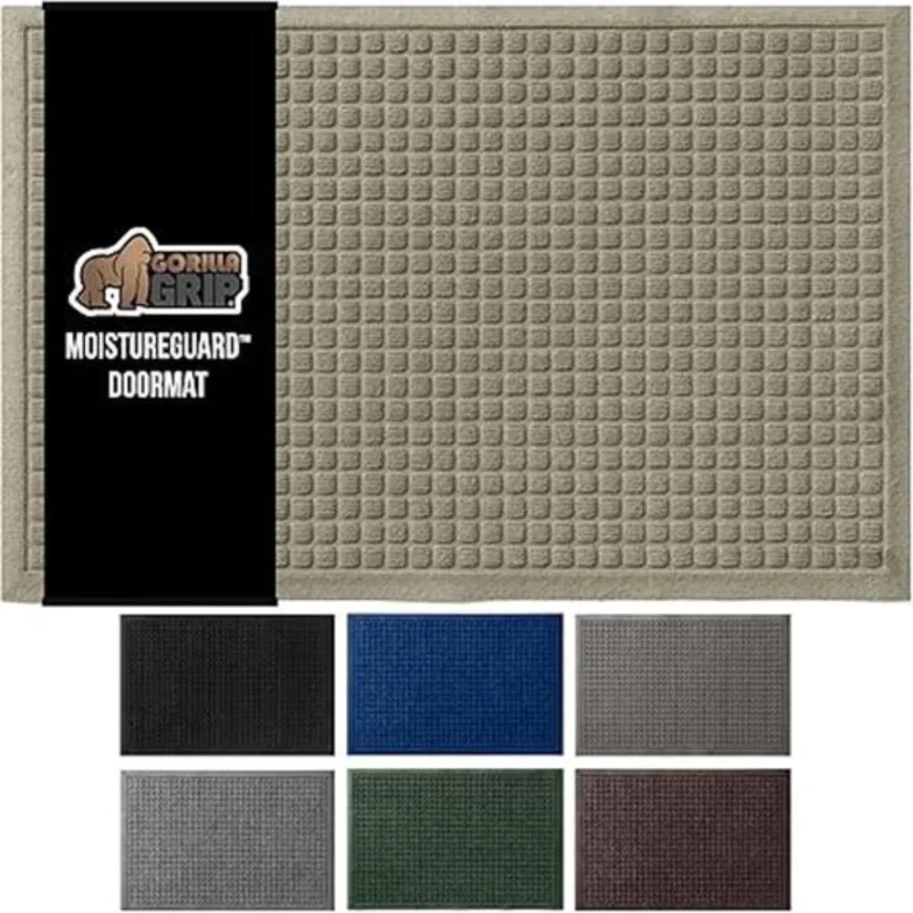 Front Door Mat, Indoor Outdoor Ultra Absorbent Moisture Guard Doormat